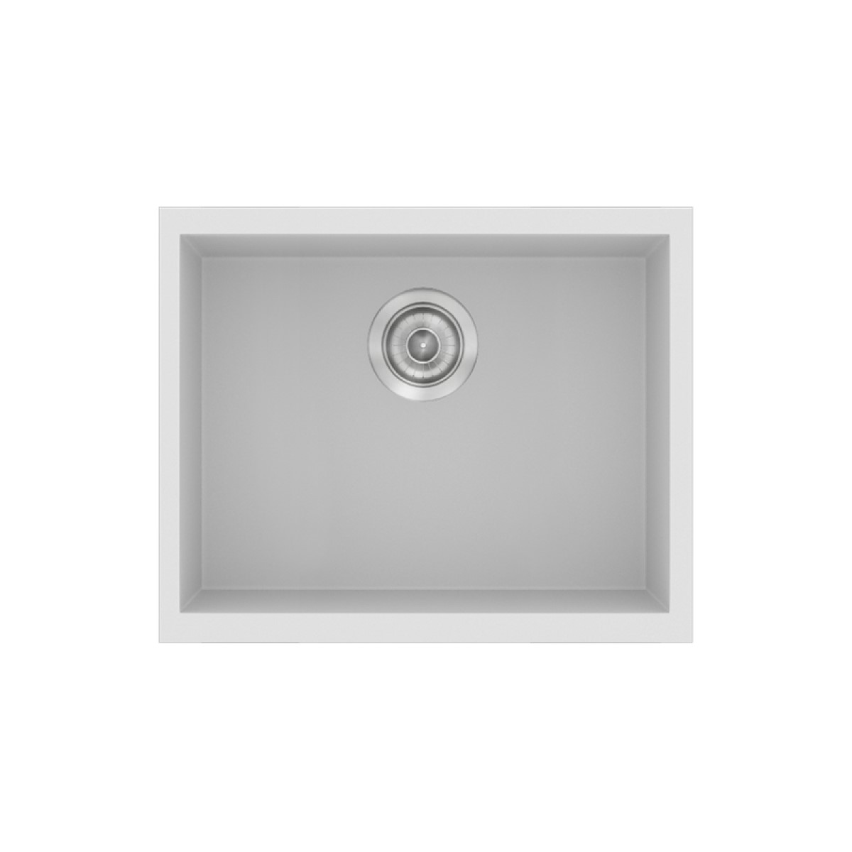 Νεροχύτης Κουζίνας Sanitec Classic 341-00 White 50x40cm Νεροχύτης Κουζίνας Sanitec Classic 341-00 White 50x40cm