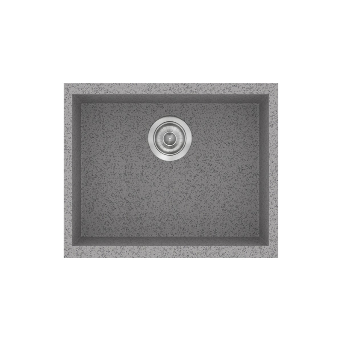 Νεροχύτης Κουζίνας Sanitec Classic 341-04 Granite Grey 50x40cm Νεροχύτης Κουζίνας Sanitec Classic 341-04 Granite Grey 50x40cm