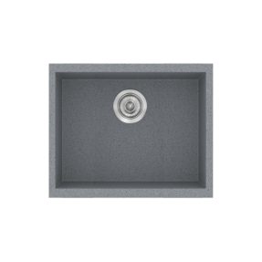 Νεροχύτης Κουζίνας Sanitec Classic 341-17 Metallic Silver 50x40cm Νεροχύτης Κουζίνας Sanitec Classic 341-17 Metallic Silver 50x40cm