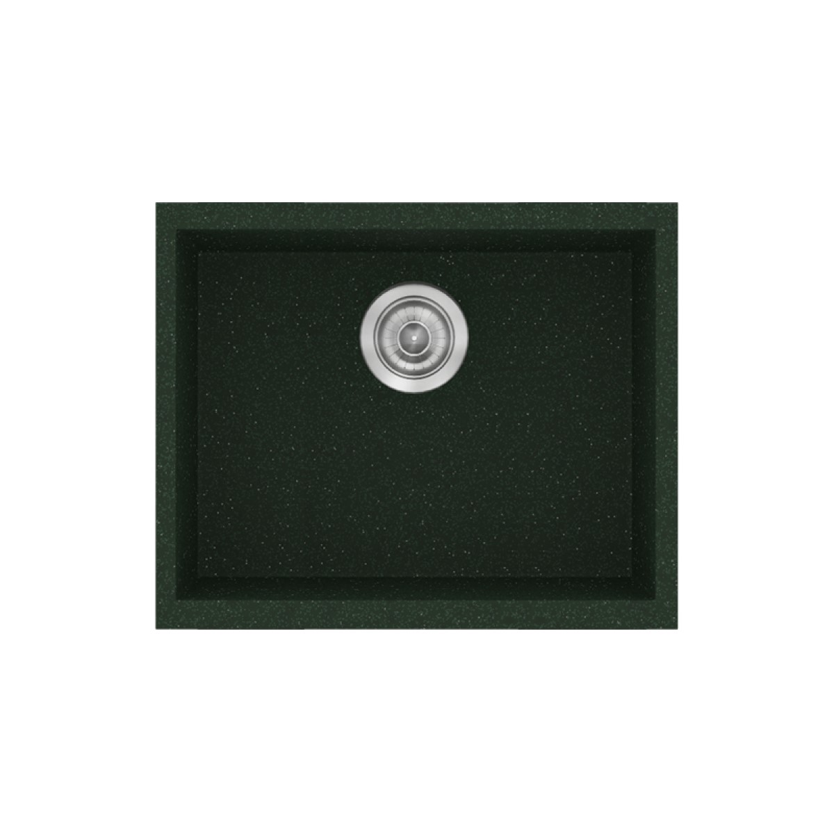 Νεροχύτης Κουζίνας Sanitec Classic 341-19 Granite Green 50x40cm Νεροχύτης Κουζίνας Sanitec Classic 341-19 Granite Green 50x40cm