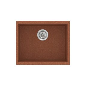 Νεροχύτης Κουζίνας Sanitec Classic 341-20 Granite Terracota 50x40cm Νεροχύτης Κουζίνας Sanitec Classic 341-20 Granite Terracota 50x40cm