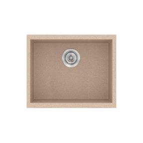 Νεροχύτης Κουζίνας Sanitec Classic 341-21 Granite Sand 50x40cm Νεροχύτης Κουζίνας Sanitec Classic 341-21 Granite Sand 50x40cm