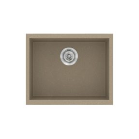 Νεροχύτης Κουζίνας Sanitec Classic 341-42 Granite Taupe 50x40cm Νεροχύτης Κουζίνας Sanitec Classic 341-42 Granite Taupe 50x40cm