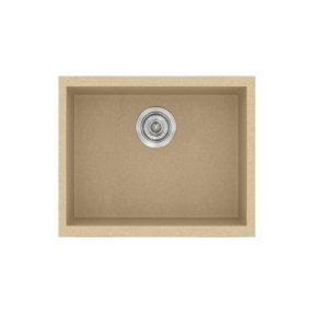Νεροχύτης Κουζίνας Sanitec Classic 341-45 Granite Cappucino 50x40cm Νεροχύτης Κουζίνας Sanitec Classic 341-45 Granite Cappucino 50x40cm