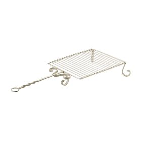 Σχάρα Ψησίματος Zogometal 641 Κασσίτερος 40x30cm Σχάρα Ψησίματος Zogometal 641 Κασσίτερος 40x30cm