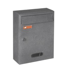 Γραμματοκιβώτιο Viometal Αθήνα 801 Ανθρακί 33x10x26cm Γραμματοκιβώτιο Viometal Αθήνα 801 Ανθρακί 33x10x26cm