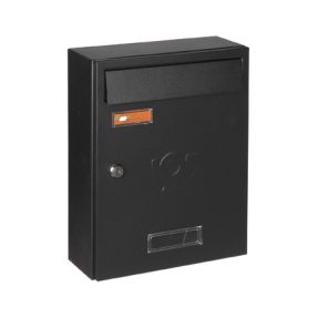 Γραμματοκιβώτιο Viometal Αθήνα 801 Μαύρο 33x10x26cm Γραμματοκιβώτιο Viometal Αθήνα 801 Μαύρο 33x10x26cm