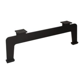 Πόδι Επίπλου Roline 201 Μαύρο Ματ 370x19x120mm Πόδι Επίπλου Roline 201 Μαύρο Ματ 370x19x120mm
