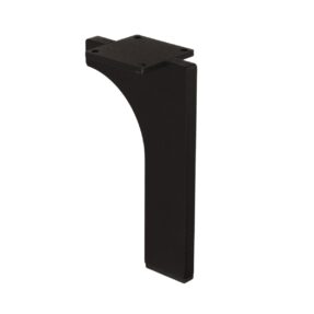 Πόδι Επίπλου Roline 206 Μαύρο Ματ 70x8x120mm Πόδι Επίπλου Roline 206 Μαύρο Ματ 70x8x120mm