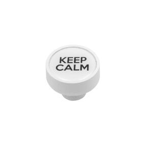 Πομολάκι Roline 509 Δρυς Λευκό - Keep Calm Πομολάκι Roline 509 Δρυς Λευκό - Keep Calm