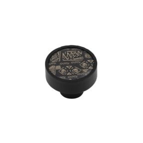 Πομολάκι Roline 509 Δρυς Μαύρο - Boho Πομολάκι Roline 509 Δρυς Μαύρο - Boho
