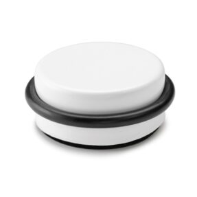 Στοπ πόρτας Inofix 2098-B Λευκό 18x46x46mm Στοπ πόρτας Inofix 2098-B Λευκό 18x46x46mm