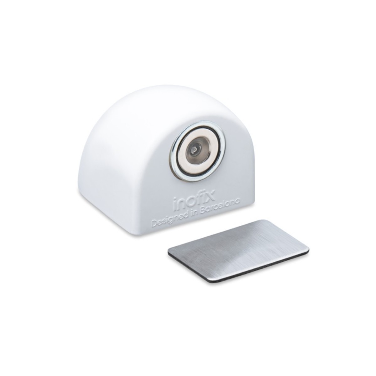 Στοπ πόρτας Inofix 2094-2 Λευκό Μαγνητικό 32x36x45mm Στοπ πόρτας Inofix 2094-2 Λευκό Μαγνητικό 32x36x45mm