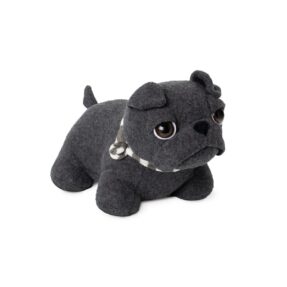 Στοπ πόρτας Inofix 3185 Υφασμάτινο Σκυλάκι Pug Γκρι 1Kg 22,5x25x17cm Στοπ πόρτας Inofix 3185 Υφασμάτινο Σκυλάκι Pug Γκρι 1Kg 22,5x25x17cm